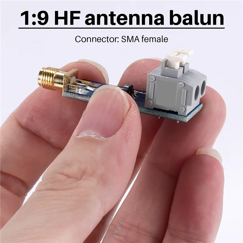 1:9 ВЧ-антенна Balun One Nine: крошечный недорогой балун с частотным диапазоном длинная