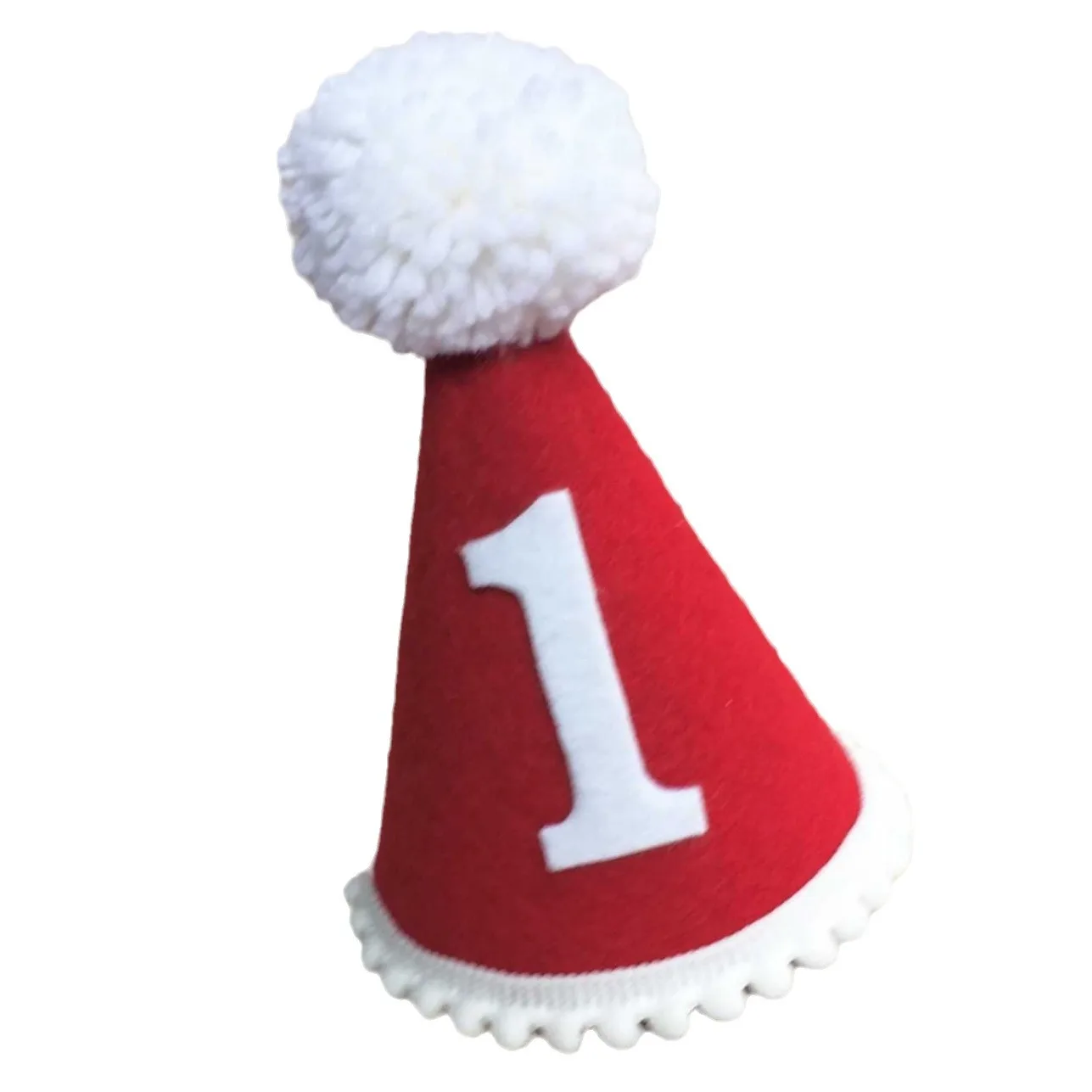 1 шт. первый день рождения ребенка нетканый красный один высокий стул баннер