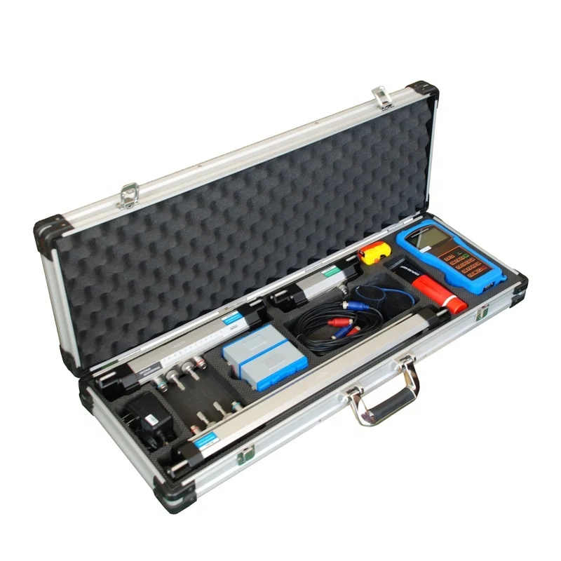 

Handhold portable digital 4-20ma output ultra sonic flow meter factory