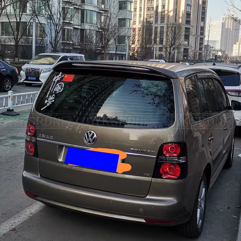 Спойлер для Touran 2009-2014 Volkswagen спойлер высокого качества из АБС-пластика цветной