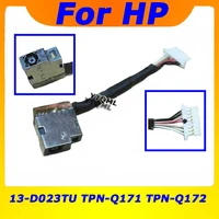 1pcs new laptop dc power jack cable for hp 13 d023tu tpn q171 tpn q172 hstnn q95c charging port connector