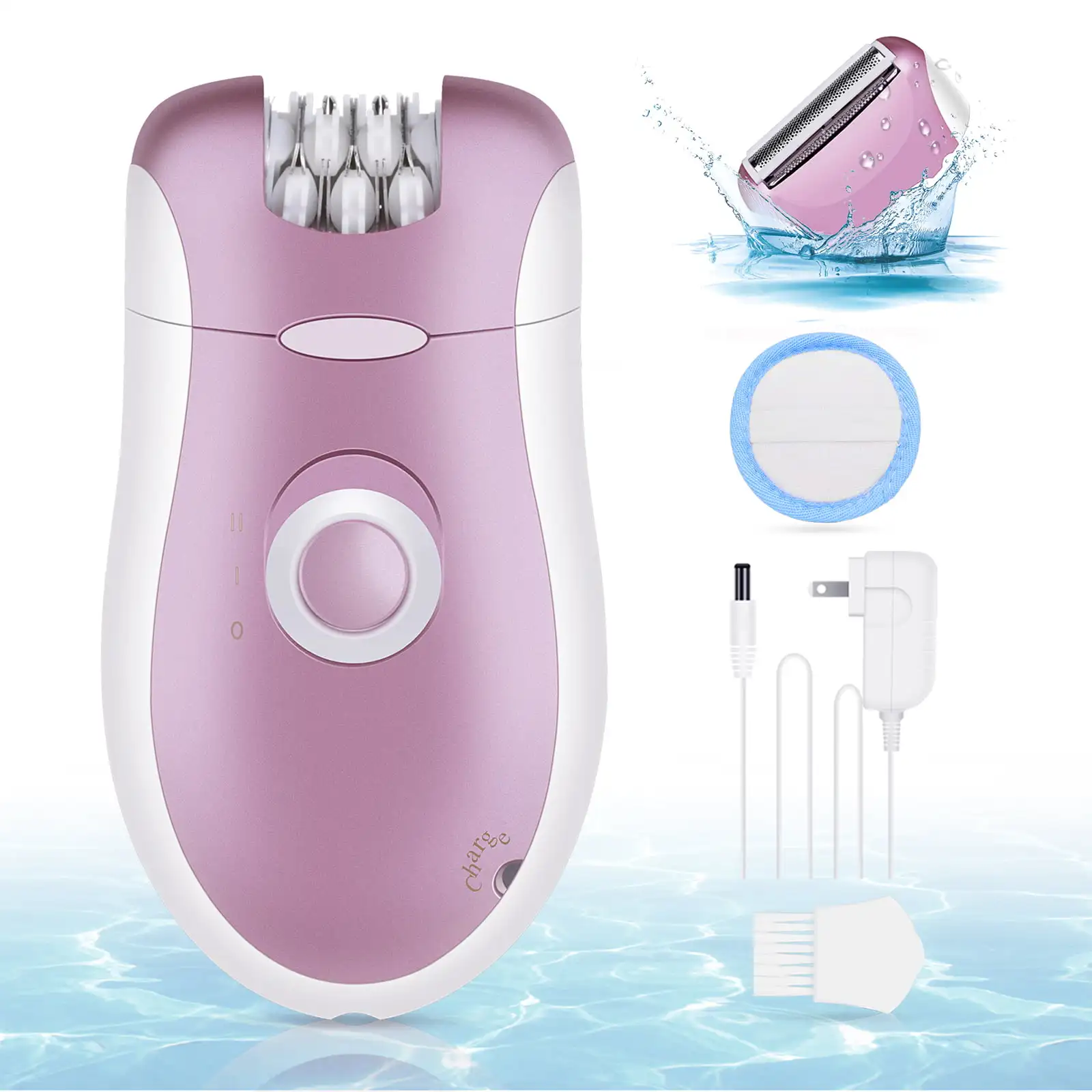 

Epilator for Women for Long-Lasting Hair Removal, 2-IN-One Epilator & Shaver