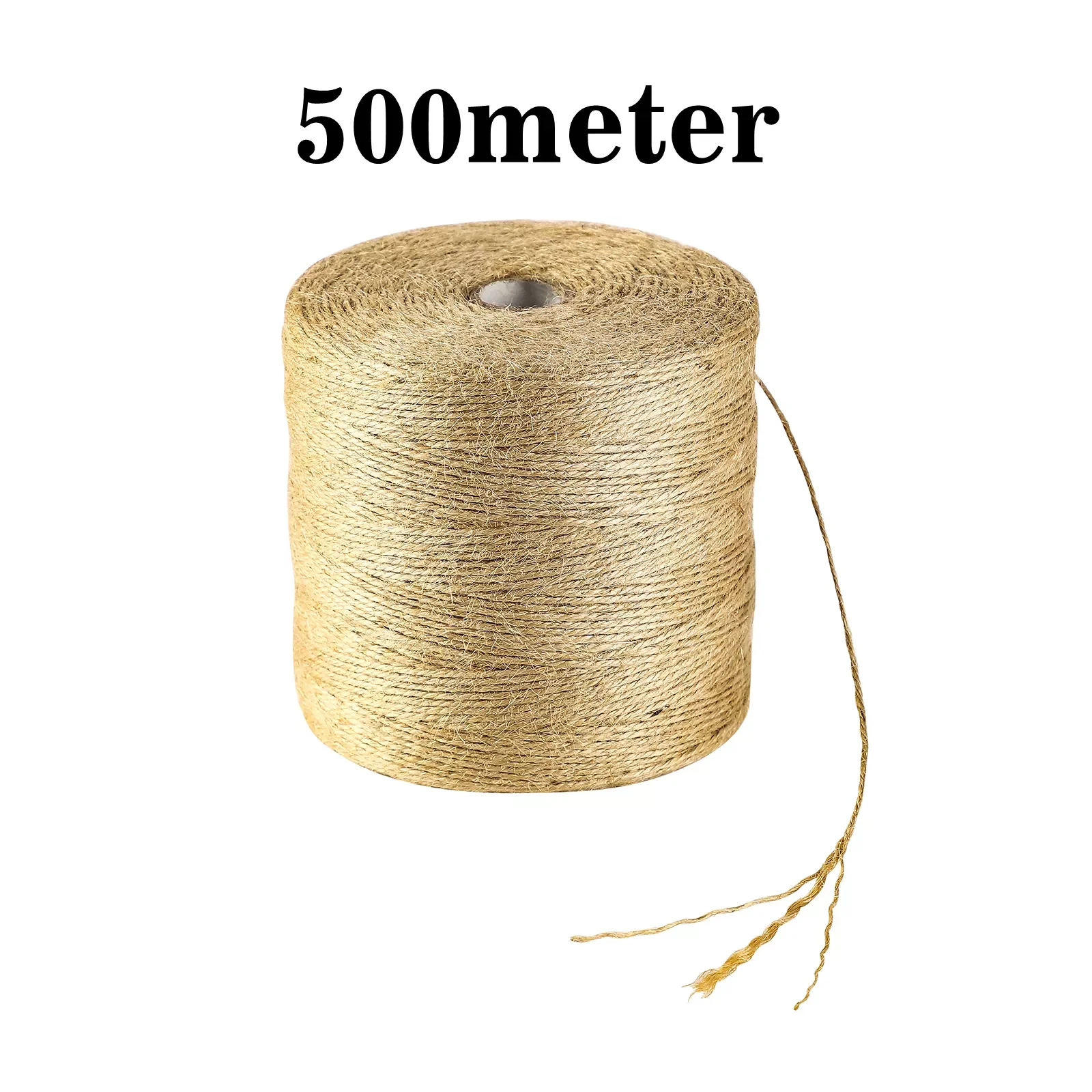 3-слойная витая натуральная пряжа джутовый шпагат для рукоделия декор свадебного