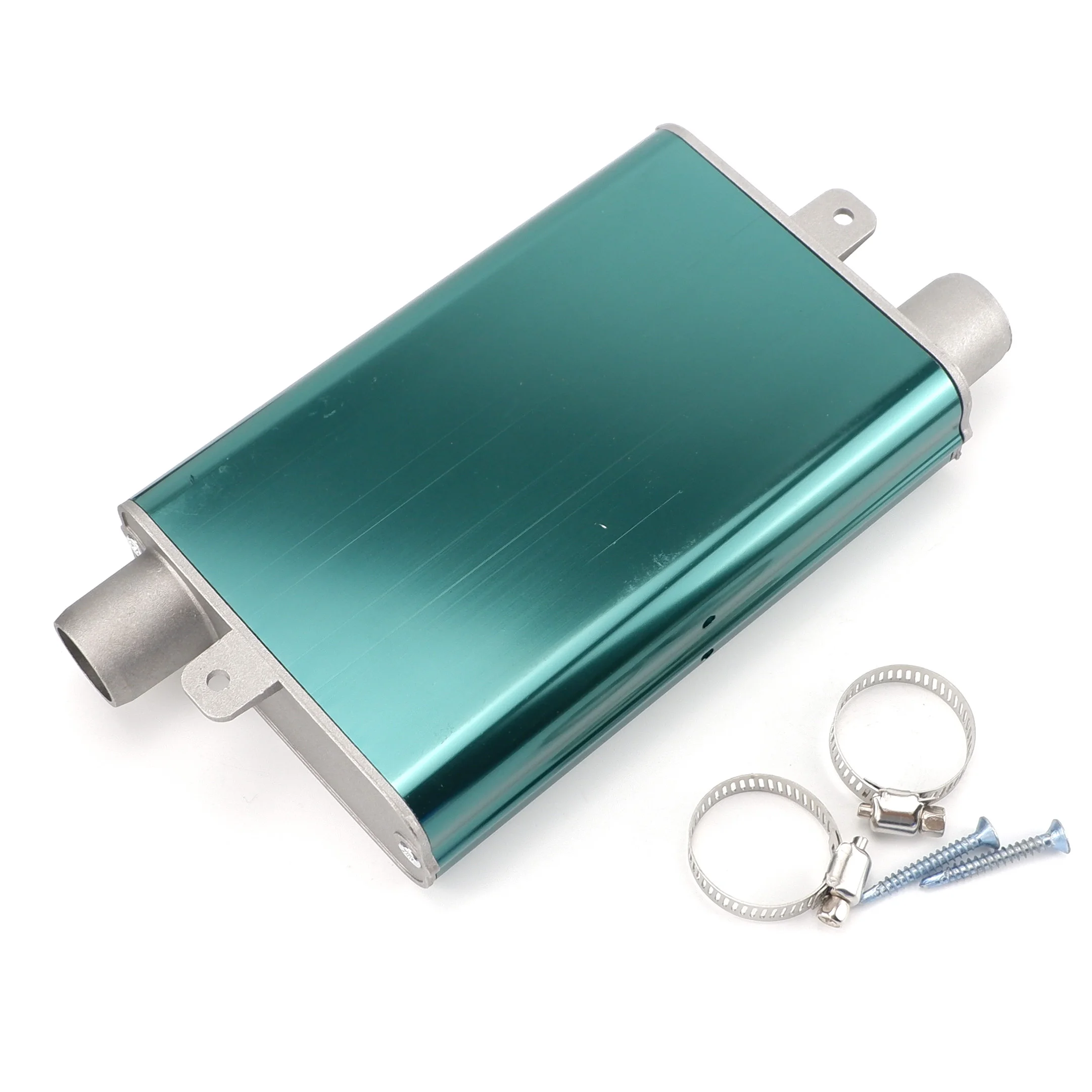 Цена Глушитель 24 мм Модернизированный зажимной кронштейн автомобильный воздушный дизельный парковочный нагреватель выхлопная труба из нержав...