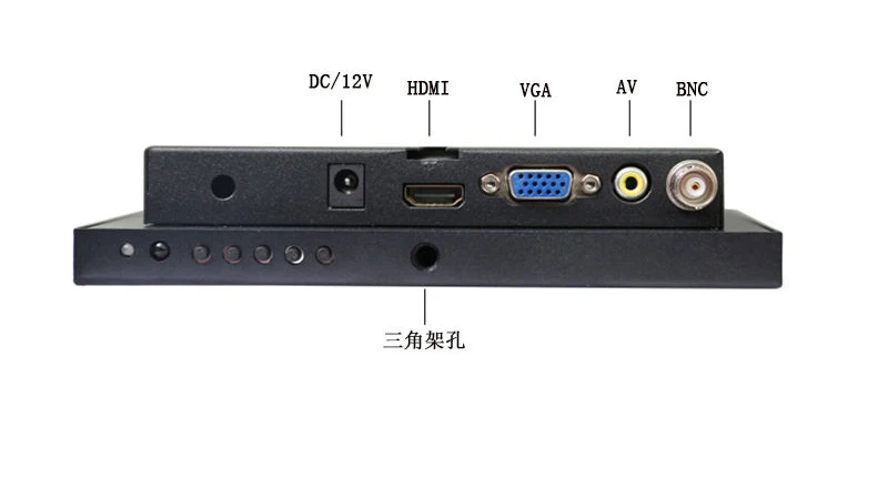 7-дюймовый ЖК-монитор, монитор промышленного оборудования, HDMI, портативный компьютер, VGA AV BNC, металлический HD (art.: 7af29a3a2) - 7af29a3a2