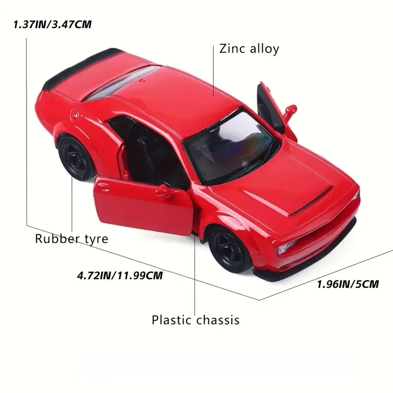 Литая под давлением модель автомобиля в масштабе RMZ City 1/36 с коробкой подарок для
