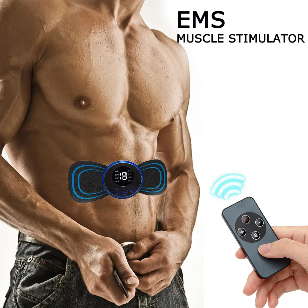 

EMS ABS Muscle Stimulator Trainer Electric Pulse Abdominal Apparatus Neck Massager EMS Muscle Stimulation Muscle Trainer Relax