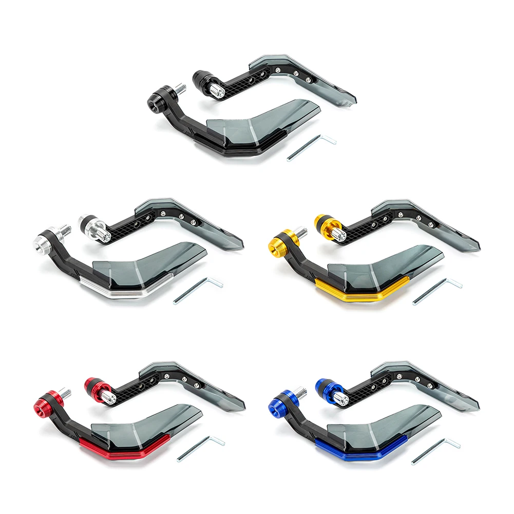 

2pcs Windshield Ornamental Mouldings Handguard Aluminum Alloy Windproof for Hollow 22mm Motor Handlebar