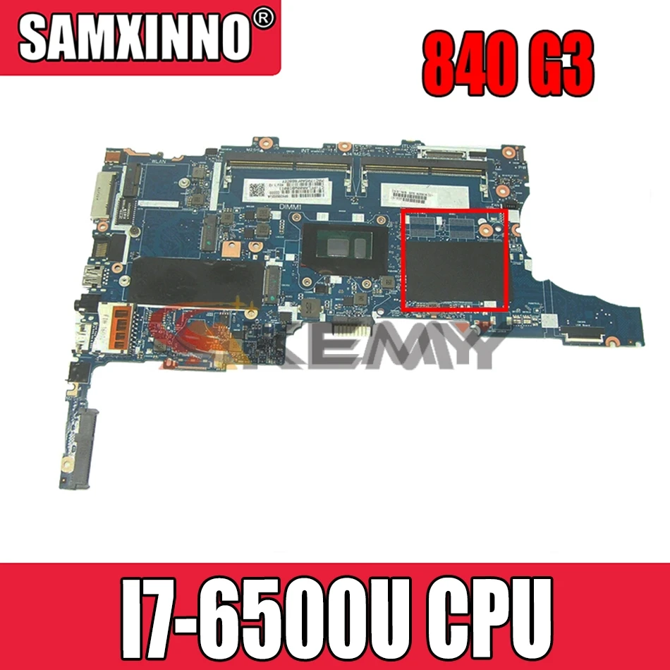 

Akemy 826807-601 826807-001 для ноутбука HP EliteBook 840 G3 850 G3 6050A2822301-MB-A01 с процессором I7-6500U