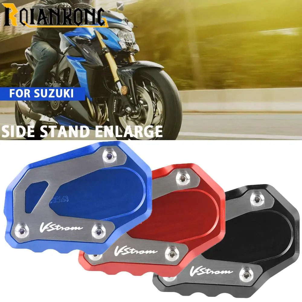 

FOR Suzuki V-Strom VStrom 1000 1050 XT 1000XT 1050XT 2021-2023 Motorcycle Foot Side Stand Enlarger Extension Kickstand Plate Pad