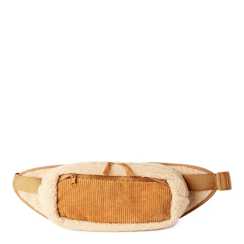 Boho Style Chic Women's Natural Boho Style Hands Free Rectangular Fanny Pack For The Best Outfits.