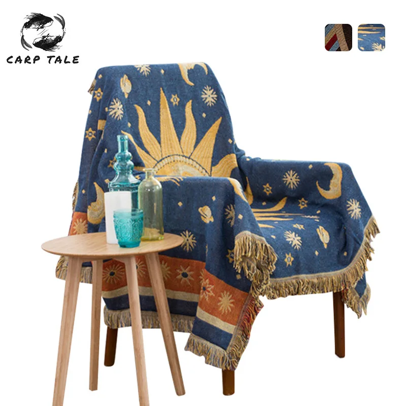 

Sofa Throw Blanket Cotton Thread Blanket With Tassel Four Seasons Sofa Cover Bed Towel Blanket For Sofa Office Travel Home Decor