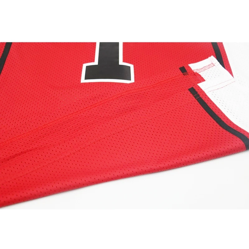 Bg Basketball Jerseys Sunset Park 1 Shorty Jersey Sewing Embroidery Outdoor Sports Hip Hop High-quality Red 2023 New