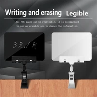a5 mini board signs clip holder easy to write wipe out for liquid markers and chalk