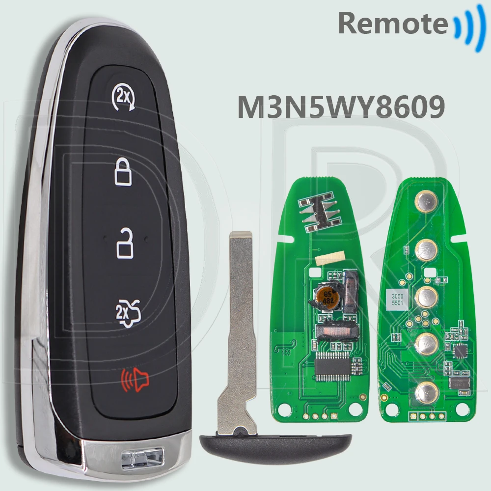 

DR CJ5T-15K601-DX 4D63 +/4D83 DST80 M3N5WY8609 315 МГц автомобильный дистанционный ключ без ключа Go для Ford Escape Focus C-max Maverick 2013-2018