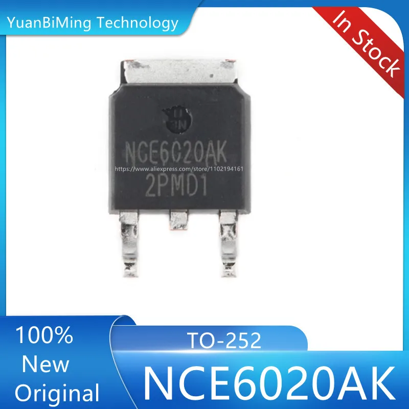 20-100 шт./партия, новая искусственная кожа NCE6020AK NCE6020 TO-252