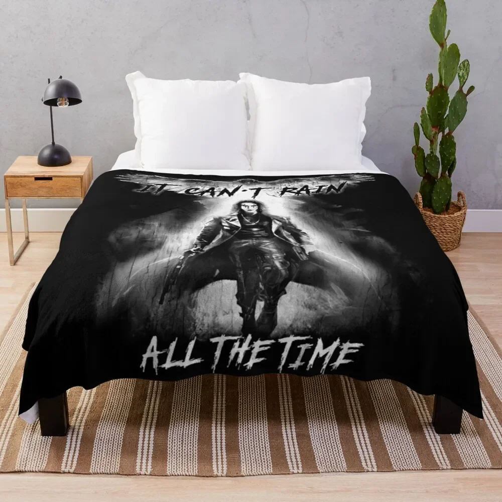 Классическое (1) бархатное одеяло с рисунком Эрик дравен не может дождь все время