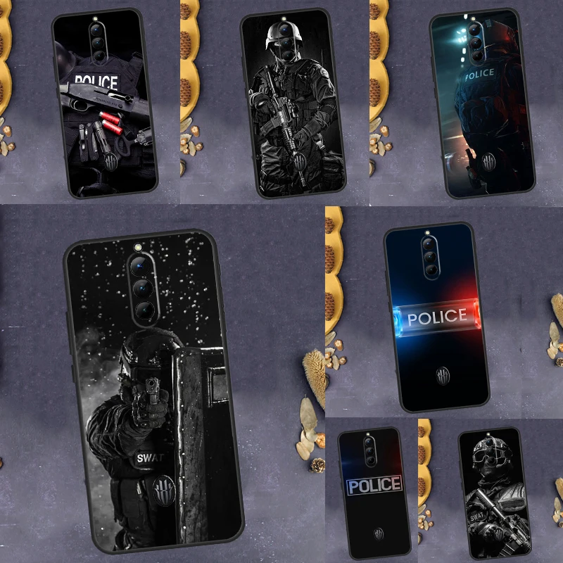 Мягкий чехол для телефона с рисунком полицейского спецназа ФБР для ZTE Nubia Red Magic 8 Pro Plus Чехол 6S 7S 7 6 Pro