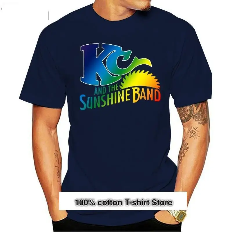 

Camiseta negra KC and The Sunshine Band Music para hombre, talla S a 3XL