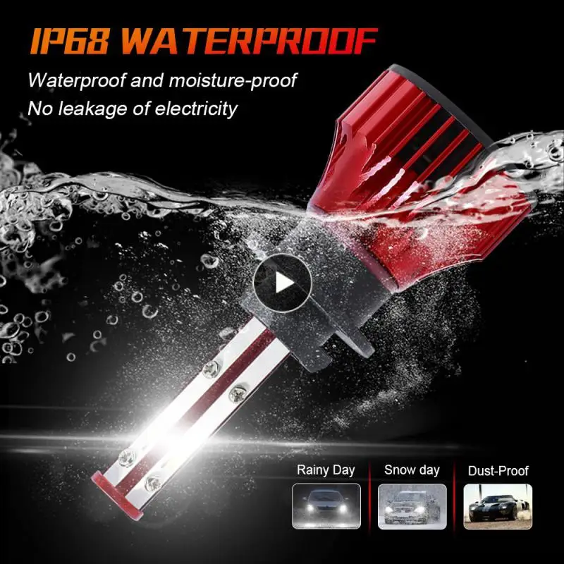 

26w X15s Car Headlight Bulb Waterproof High Brightness White Car Fog Light Car Supplies Car Led Headlight 9-32v Easy To Install