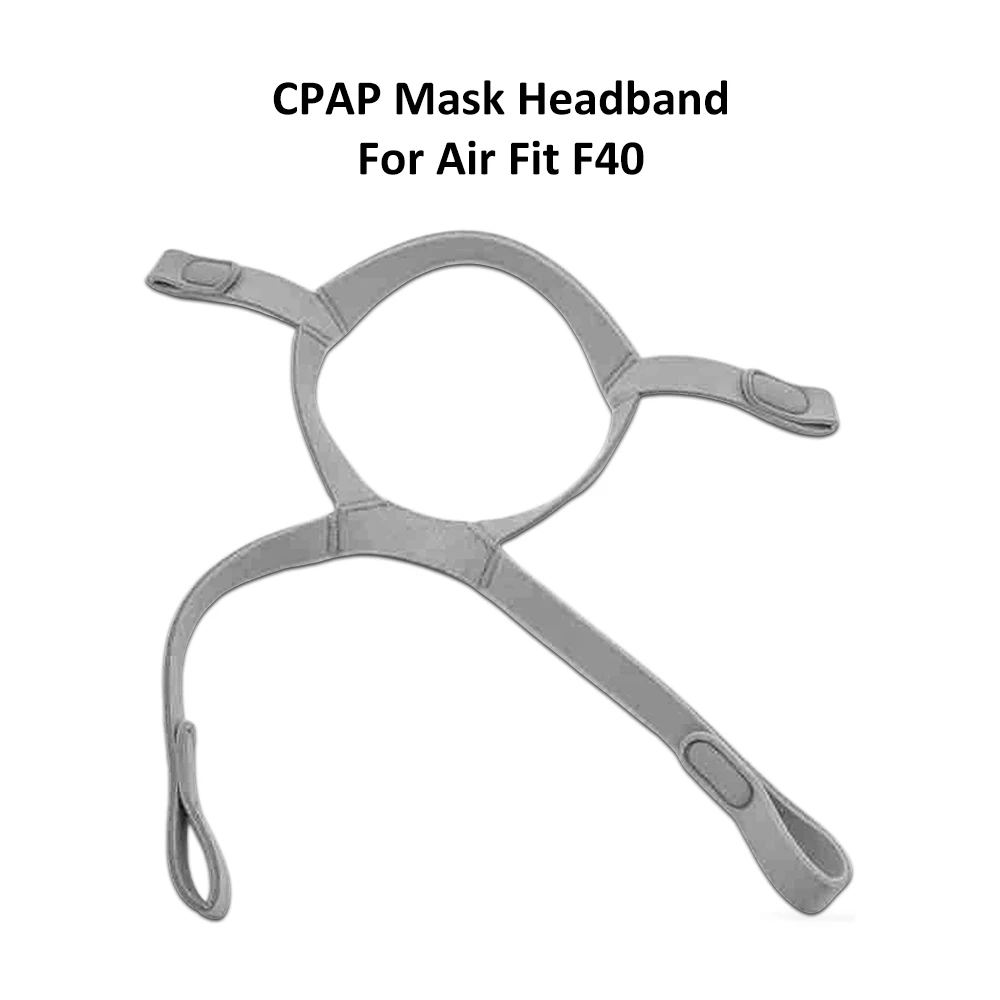 Фото 1-2 шт. Сменные повязки на голову от храпа для аппарата CPAP AirFit F40, головной убор для лечения апноэ сна без маски, головной убор для CPAP-аппарата, вентилятор №2