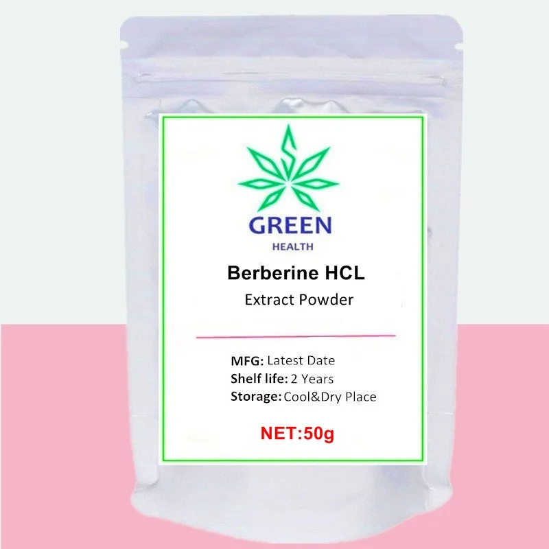 

99%Berberine HCL,Coptis Chinensis,Free Shipping