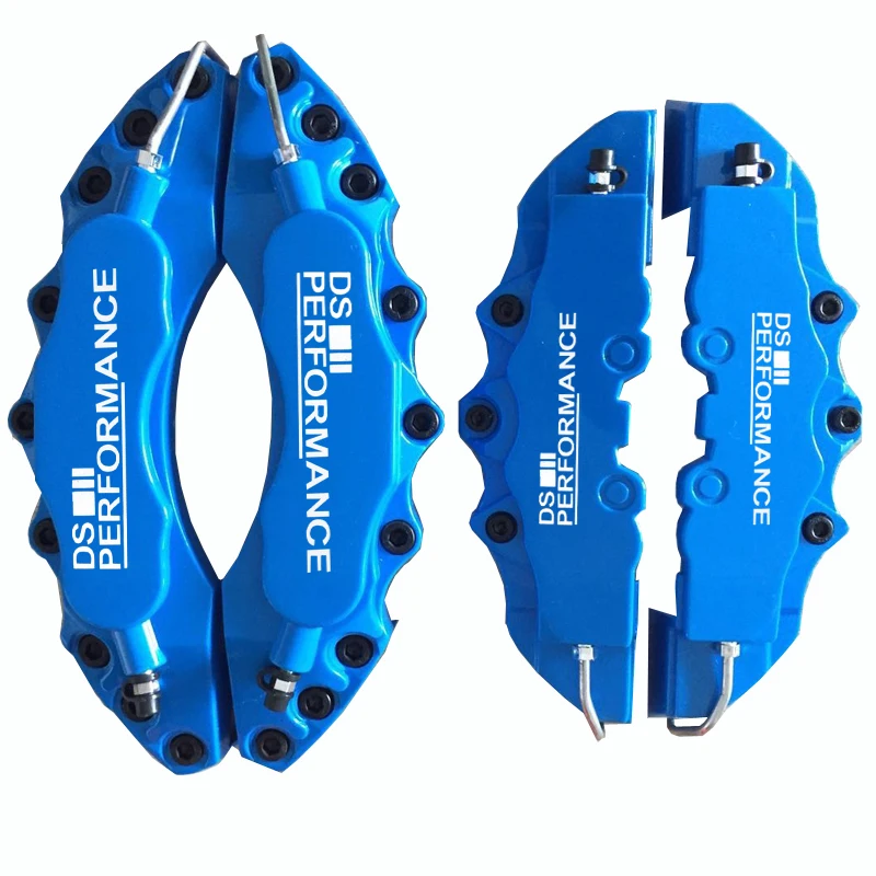 

4 Or 2 Pcs Blue ABS Plastic Brake Caliper Cover With DS Performance Sticker For Citroen R17 R18 R19 Front Rear Free Shipping