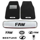 Автомобильные ковровые эмблемы для FAW Besturn B90 B70 B50 B30 T99 T77 Bora Hongqi H9 HS5 HS7 HS9 H5 HS3 автомобильные коврики металлические наклейки с эмблемой