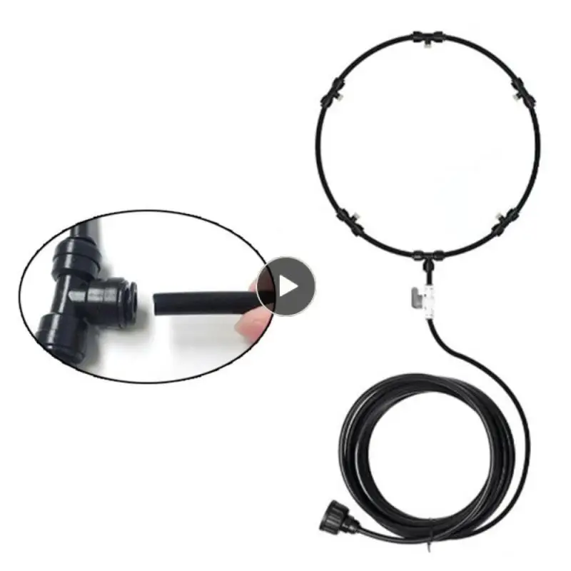 

Water Misting Cooling System Kit Summer Sprinkler Air Conditioner Humidifier Efficient Cooling Fog Spraying Sprinkler Outdoor