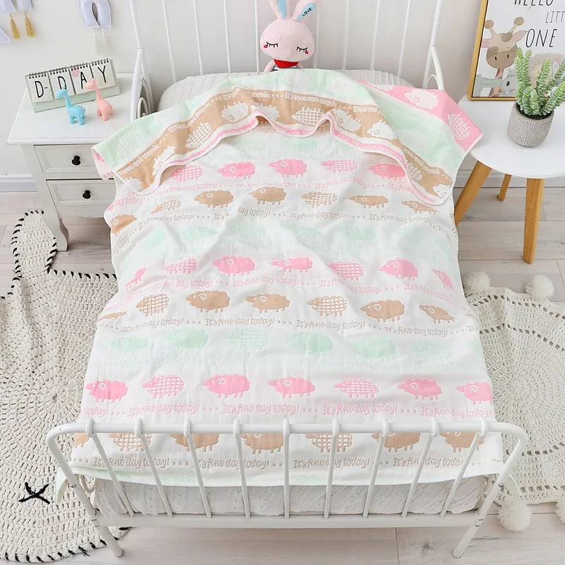 Детское одеяло WINJAUNT из хлопка 6 слоев