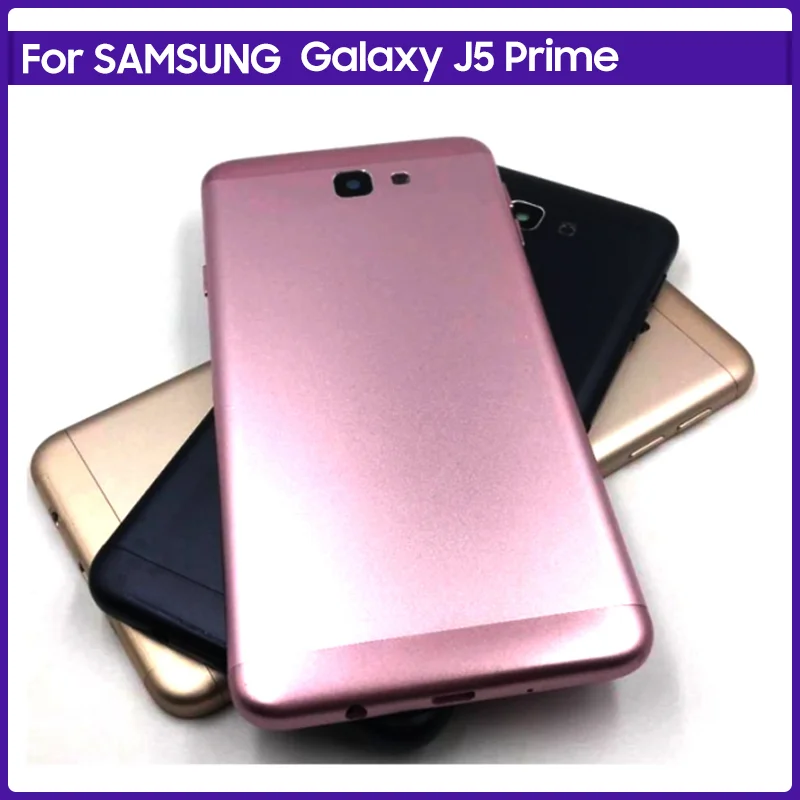 Новинка для Samsung Galaxy J5 Prime ON5 2016 G570 G570K Металлическая задняя крышка батарейного отсека задняя крышка корпус Корпус Замена