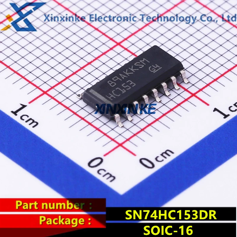 

SN74HC153DR SOIC-16 HC153 Encoders Decoders Multiplexers Demultiplexers Dual 4 to 1-Line Selector/Multiplexer Brand New Original