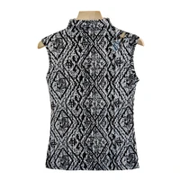 women clothing sleeveless summer tops for woman mesh casual women t shirts turtleneck tshirt for girls tanks for lady