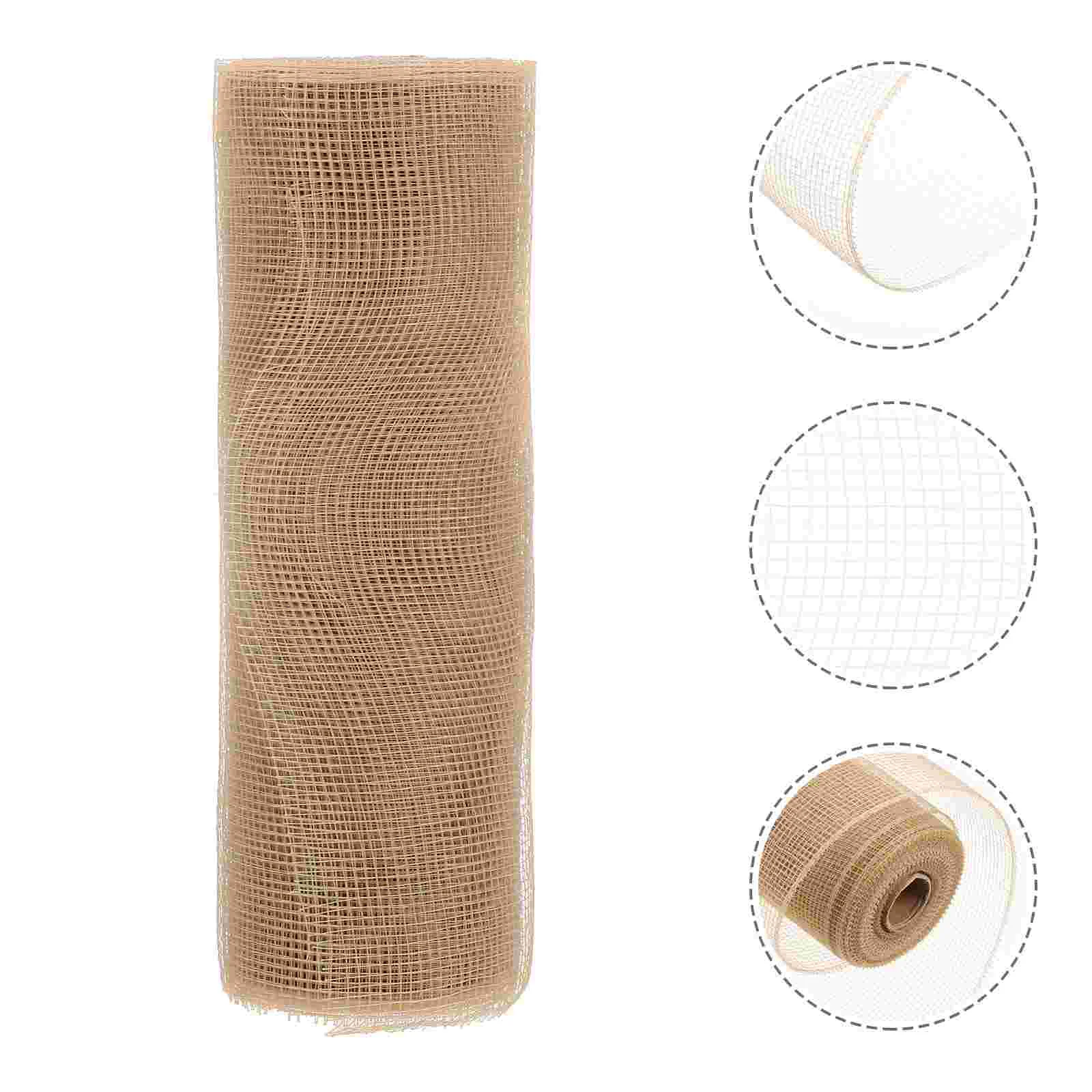 

1 Roll Plastic Rolls Mesh Cloth Net Volumes Color Flower Gift Wrapping Gauze