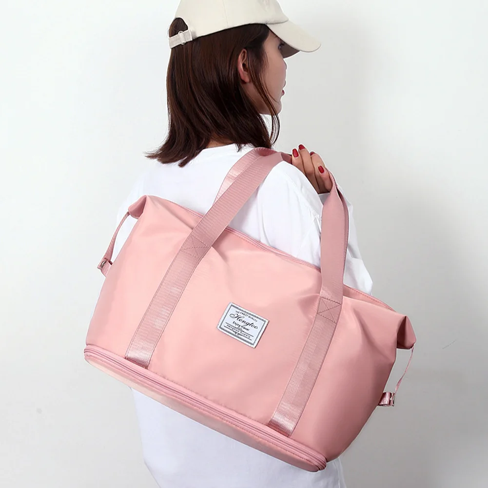 Large Capacity Folding Travel Bags Waterproof Tote Travel Luggage Bags for Women Multifunctional Travel Duffle Bags Handbag