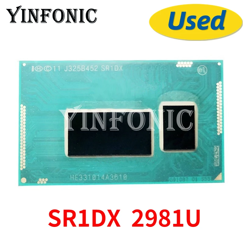 

Б/у чипсет SR1DX 2981U BGA с шариком, протестированный на 100% рабочий