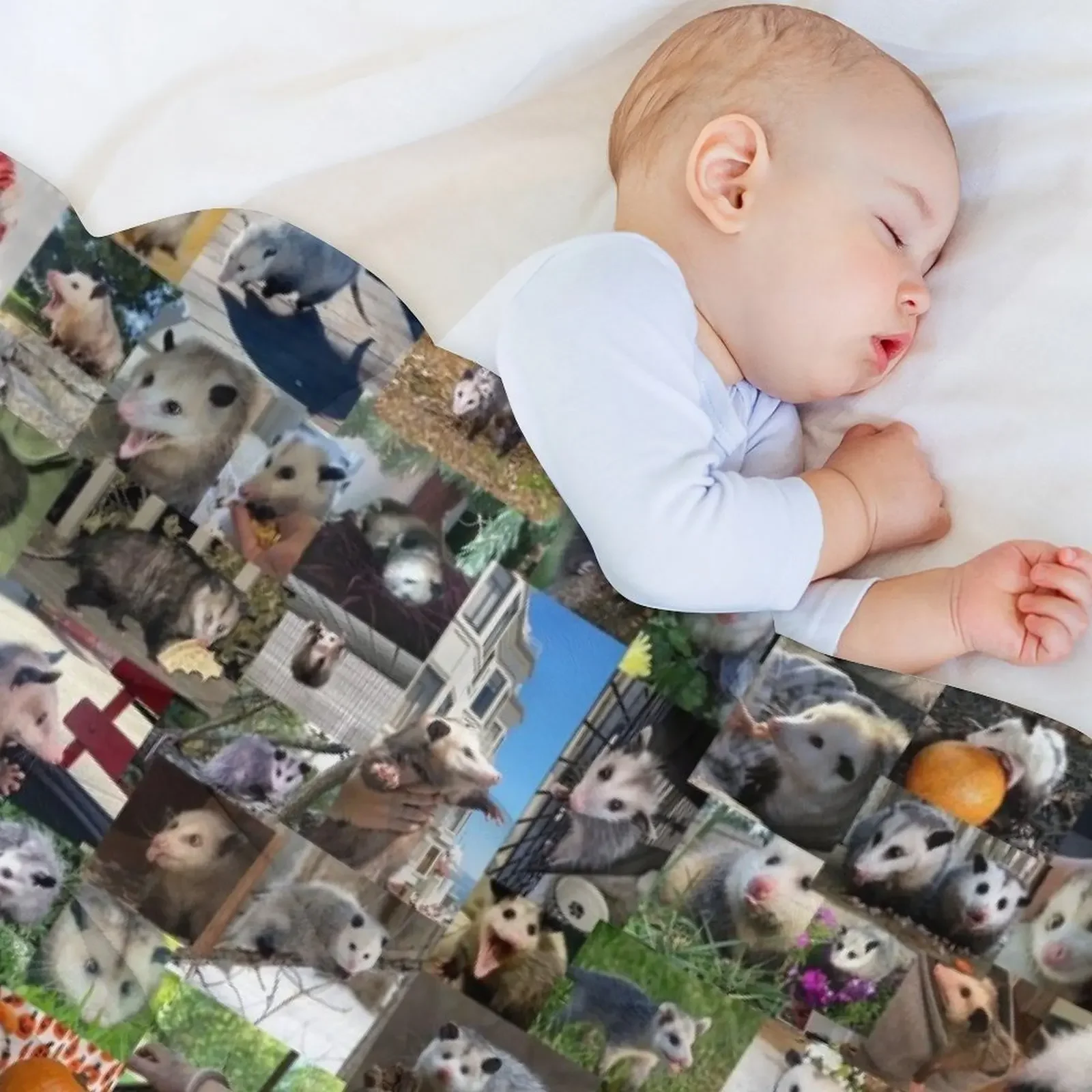 Одеяло для сна Ultimate opossum (4K) Рождественские декоративные одеяла