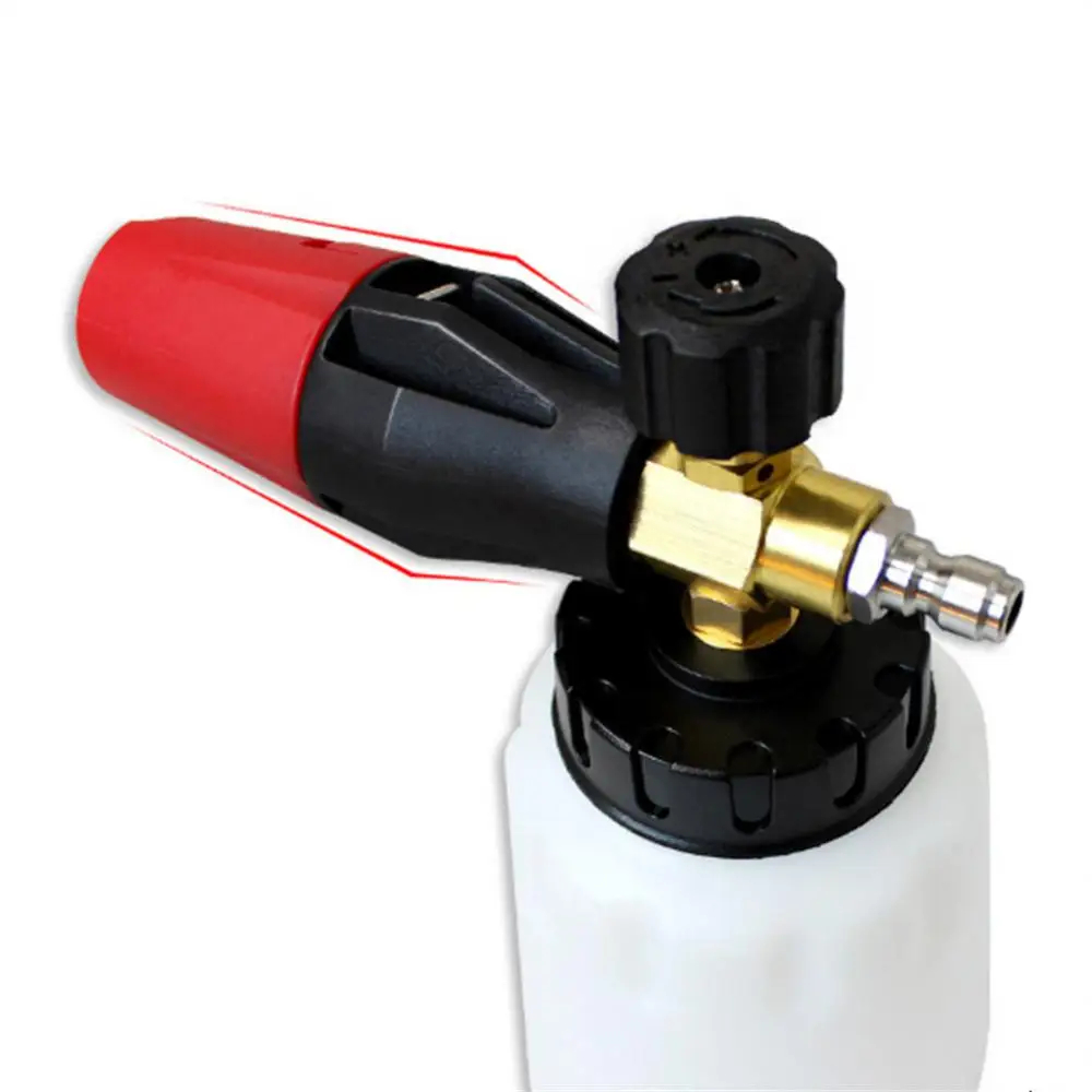 

Quick Connector Foam Spray Gun Durable 800g Snow Foam Lance Practical Easy To Install 1l Pressure Washer Car Supplies Portable