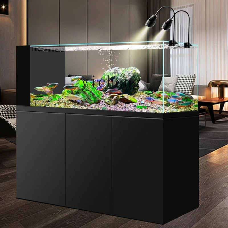 ZC гостиная бытовой поток резервуар ультра-белое стекло родной ландшафтный