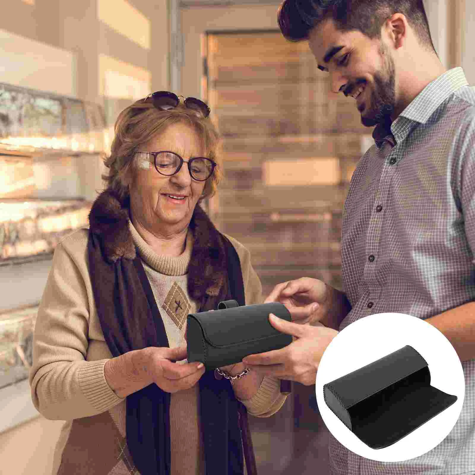 

Glasses Case Sunglass Holder Car Visor Sunglasses Pouch Eyeglass Bag Glasses Box Glasses Storage Organizer