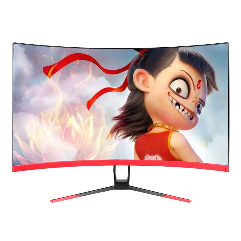 

Frameless Computer 27 Inch 1920x1080 1080P 2K 4K 144Hz 75Hz Free sync IPS LED PC Game Curved Gaming Monitor