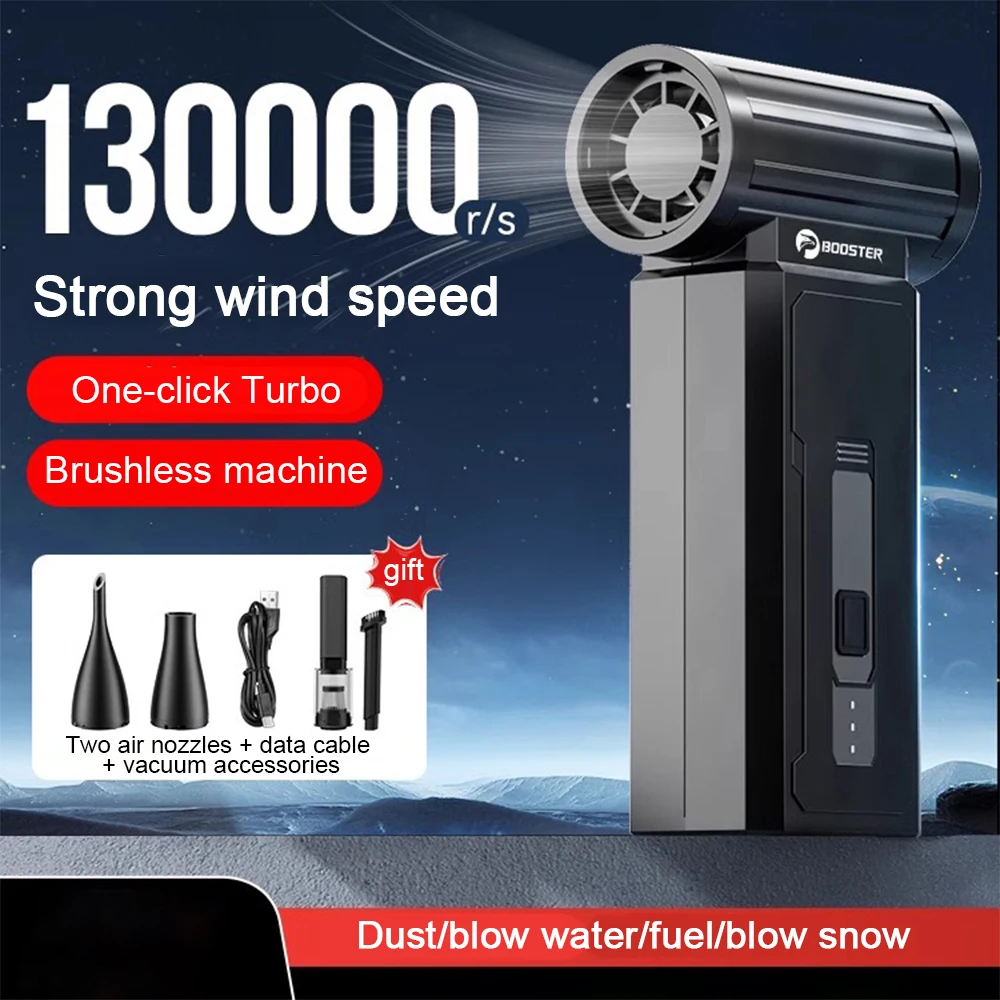 Мини турбореактивный вентилятор 130000 об/мин 35 м/sTurbo насильственный с 4-ступенчатой