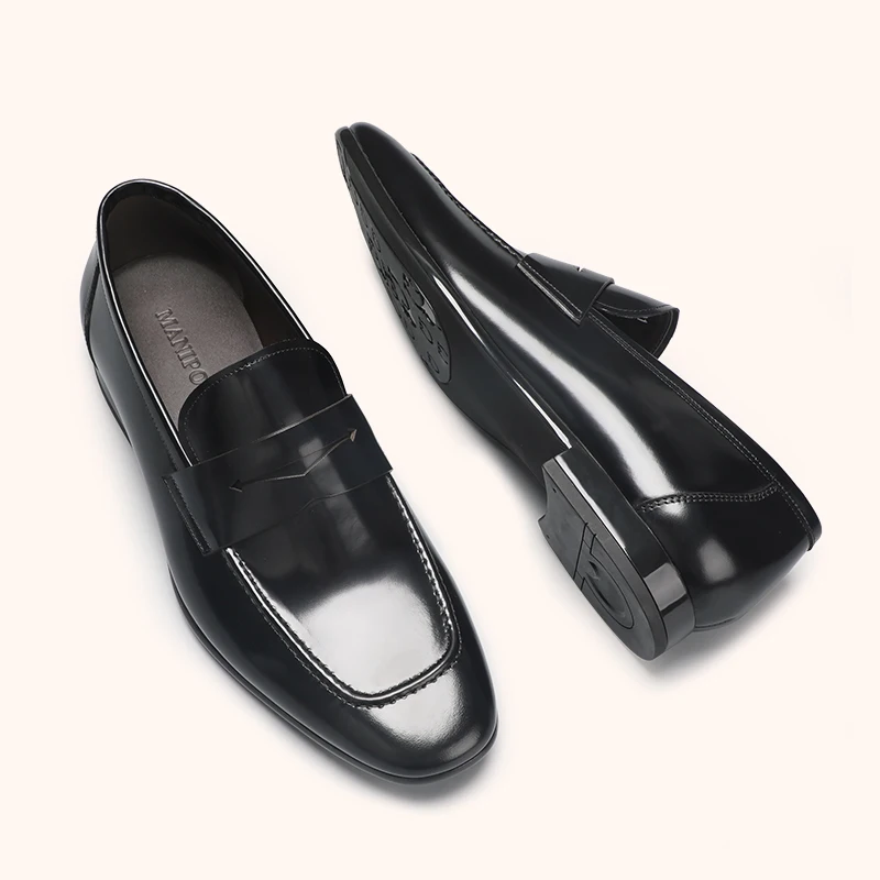 

Men's Business Leather Shoes Casual Leather Breathable Driving Slip-on Shoe