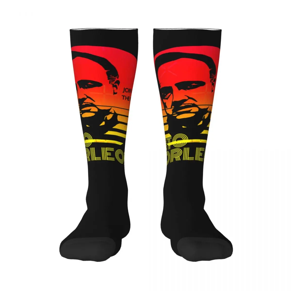 

Adult Stockings Humorous The Godfather Vito Corleone 1 Good breathability Humor Graphic Unique Retro Elastic Stockings