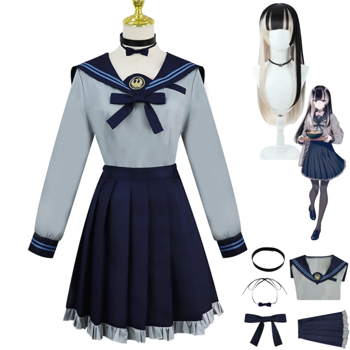 Костюм для косплея виртуальной юуфутерии косплей-костюм с головы японская