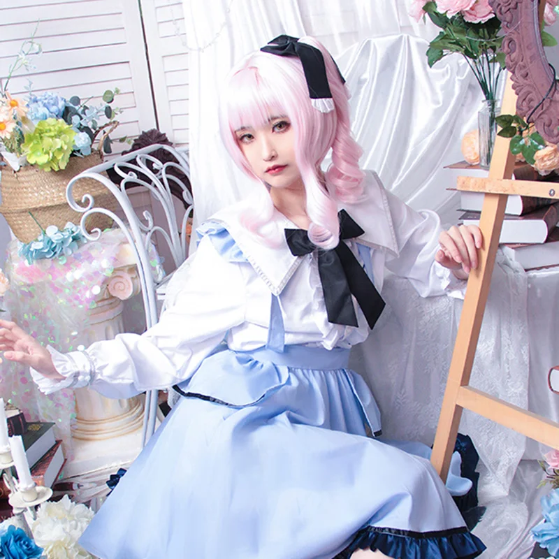 Акияма Мизуки Косплей Костюм Горничной Игровой Проект Sekai Красочная сцена! Милое