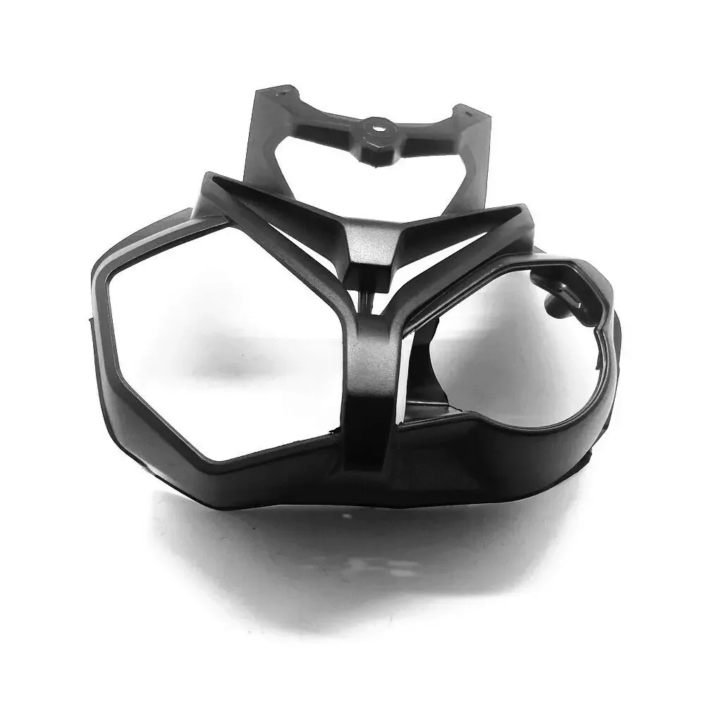 Матовый черный комплект верхнего обтекателя передней фары для BMW S1000R 2014 2015 2016 2017