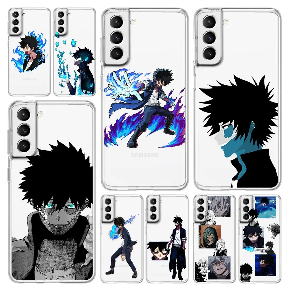 

Dabi Boku No My Hero Academia Phone Case For Samsung Galaxy S20 Ultra S21 FE 5G S10E S9 S8 S10 Plus Note 20 10 Lite M31 Cover