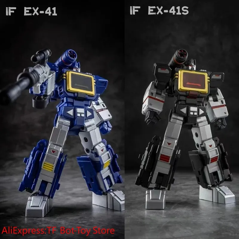 

【IN STOCK】Iron Factory Transformation IF EX-41 EX-41S Soundwave EX41S SHADOWWAVE EX41 Sonicwave Recorder Action Figure Robot