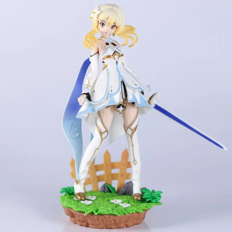 

Source Letter Impact Animated Character Glowing Action Figurine Pvc Statue Model Kawaii Doll Toy Christmas Surprise Gift